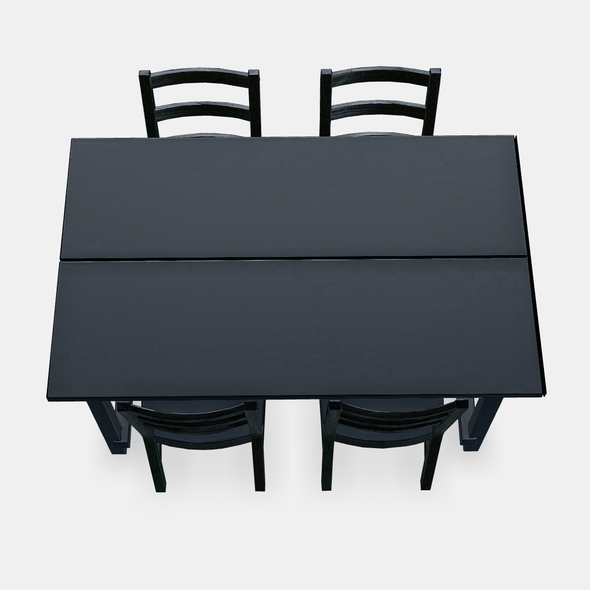 NORDVIKEN - NORDVIKEN Table and 4 chairs - 3DOcean Item for Sale