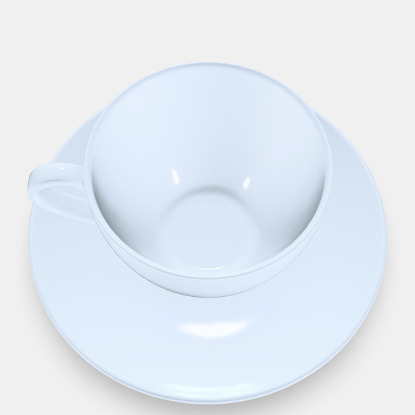 VARDERA Coffee cup and saucer - 3DOcean Item for Sale