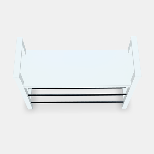 HEMNES bench with shoe rack - 3DOcean Item for Sale