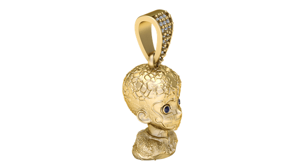 ROBOT CHARACTER PENDANT 3D PRINTABLE MODEL - 3DOcean Item for Sale
