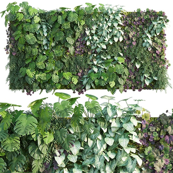 Vertical garden 07 - 3DOcean Item for Sale
