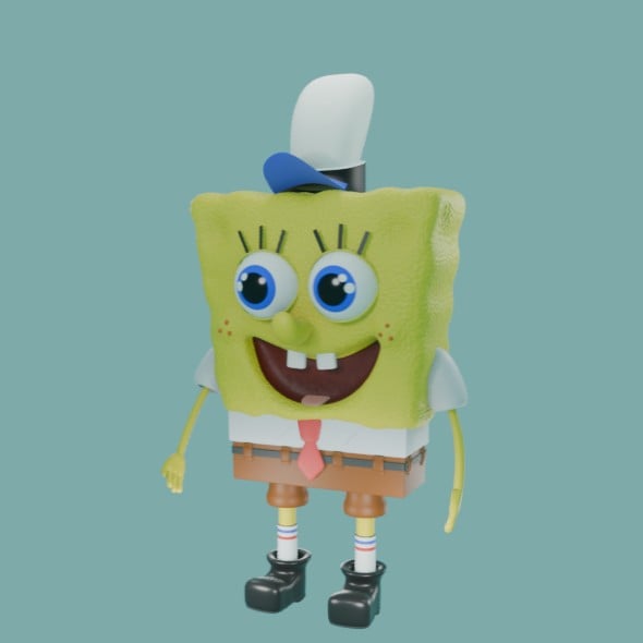 SpongeBob - 3DOcean Item for Sale