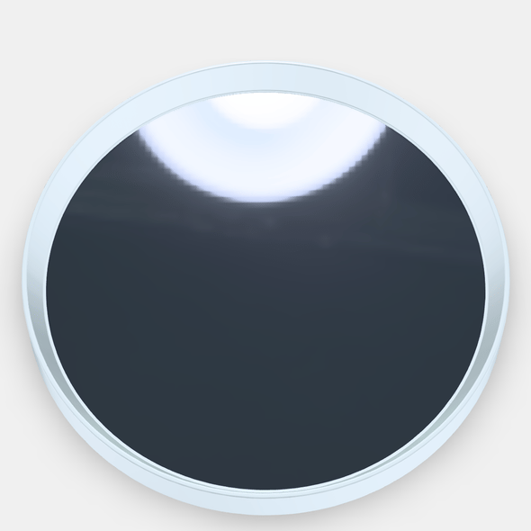 HANGIG Mirror - 3DOcean Item for Sale