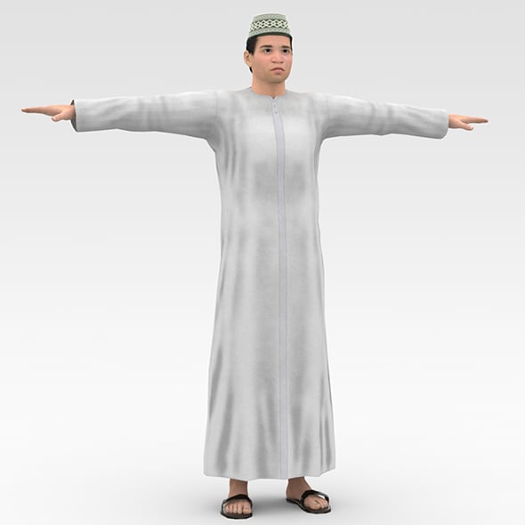 Arab Male - 3DOcean Item for Sale