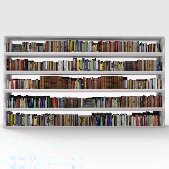 Book Rack - 3DOcean Item for Sale