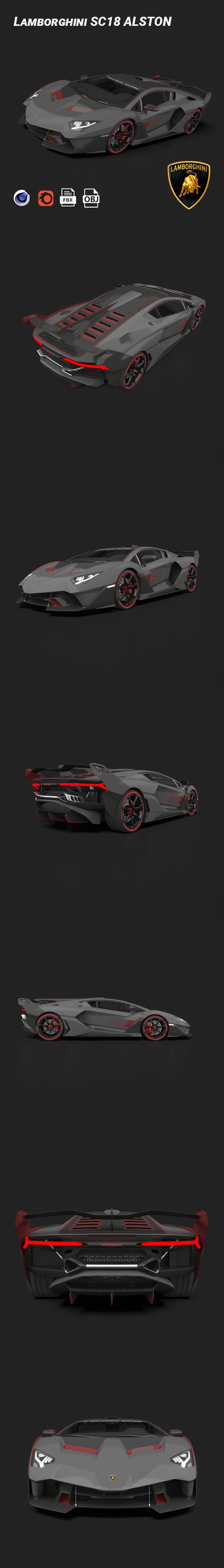Lamborghini SC18 ALSTON - 3DOcean Item for Sale