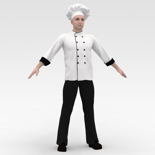 Chef - 3DOcean Item for Sale