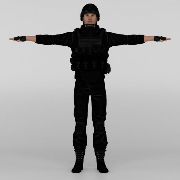 Commando - 3DOcean Item for Sale