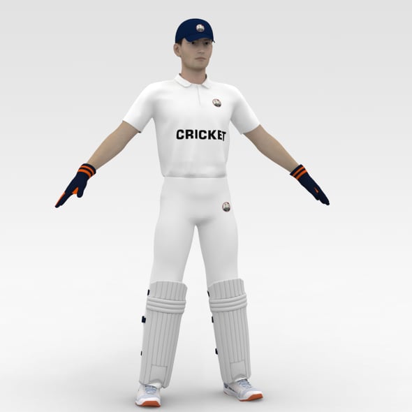 Cricket Wicket Keeper - 3DOcean Item for Sale