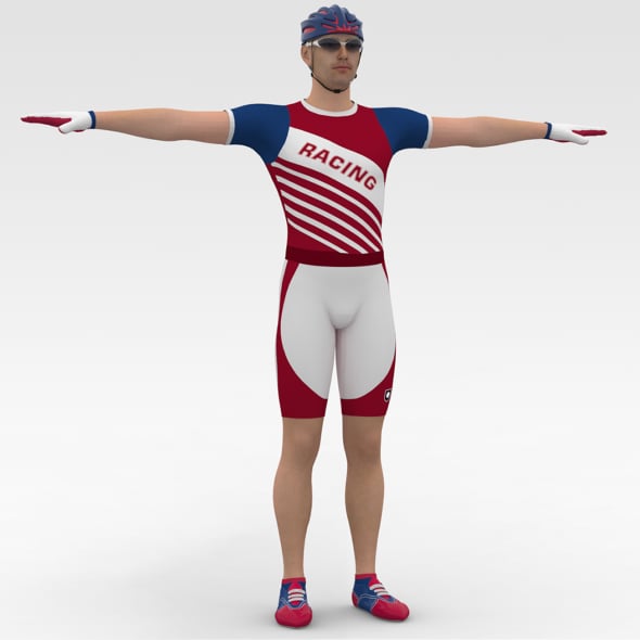 Cyclist - 3DOcean Item for Sale