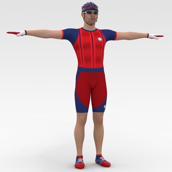 Cyclist - 3DOcean Item for Sale