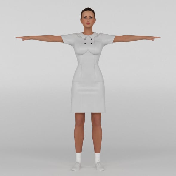 Nurse - 3DOcean Item for Sale