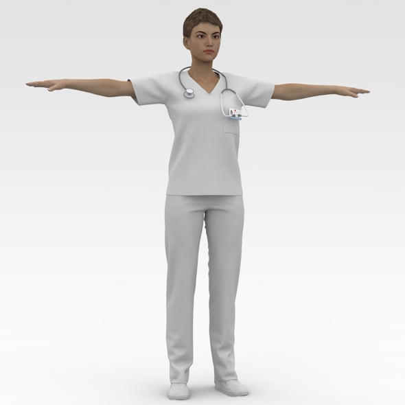 Nurse - 3DOcean Item for Sale