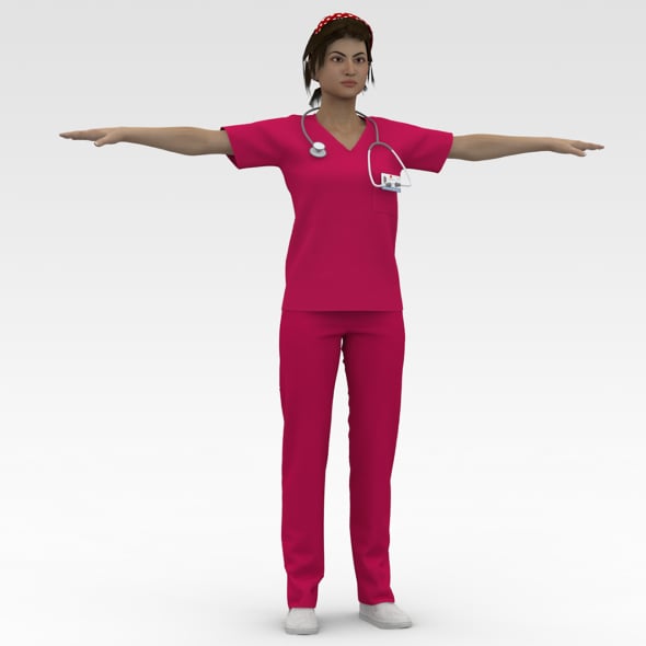 Nurse - 3DOcean Item for Sale