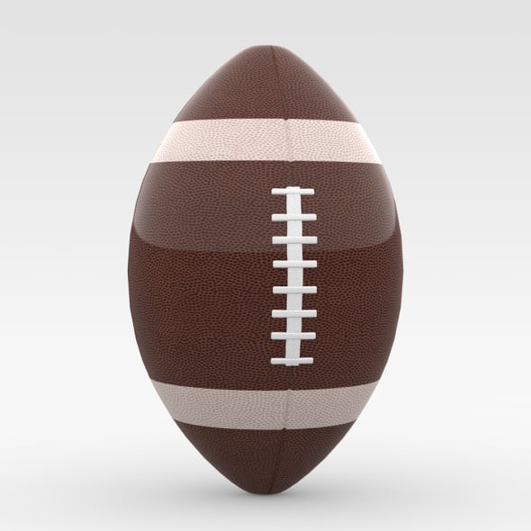 Rugby Ball - 3DOcean Item for Sale