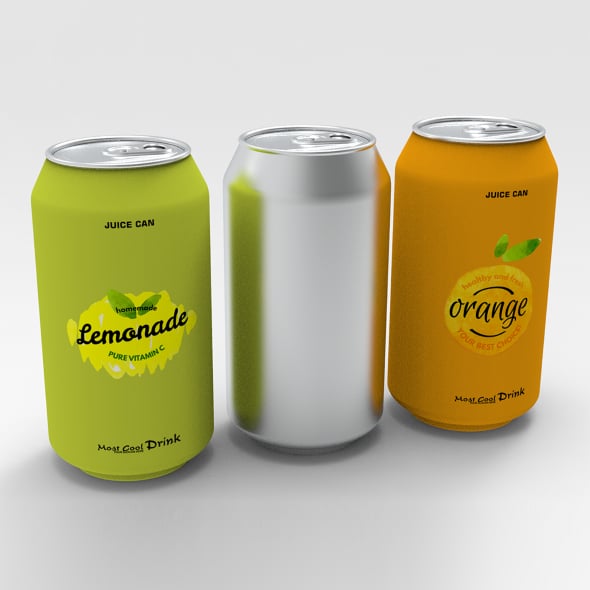 Soda Can - 3DOcean Item for Sale