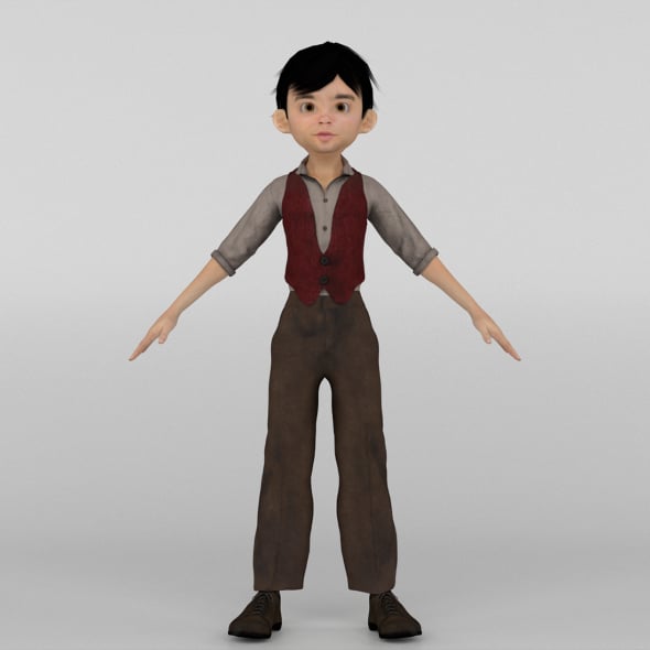 Toon Boy - 3DOcean Item for Sale