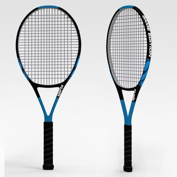 Tennis Racquet - 3DOcean Item for Sale