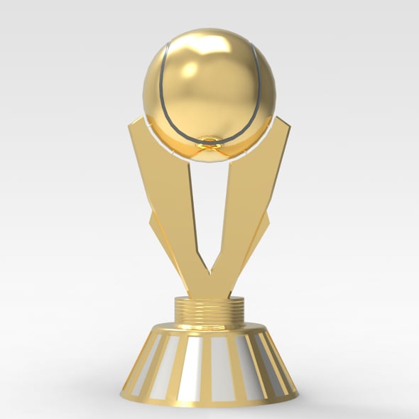 Tennis Trophy - 3DOcean Item for Sale