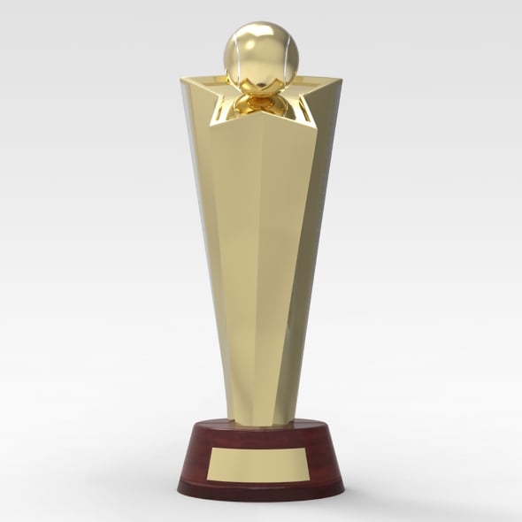 Tennis Trophy - 3DOcean Item for Sale