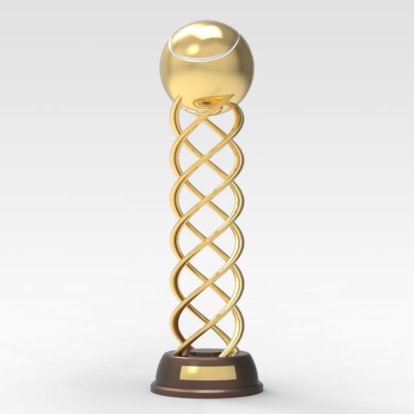 Tennis Trophy - 3DOcean Item for Sale