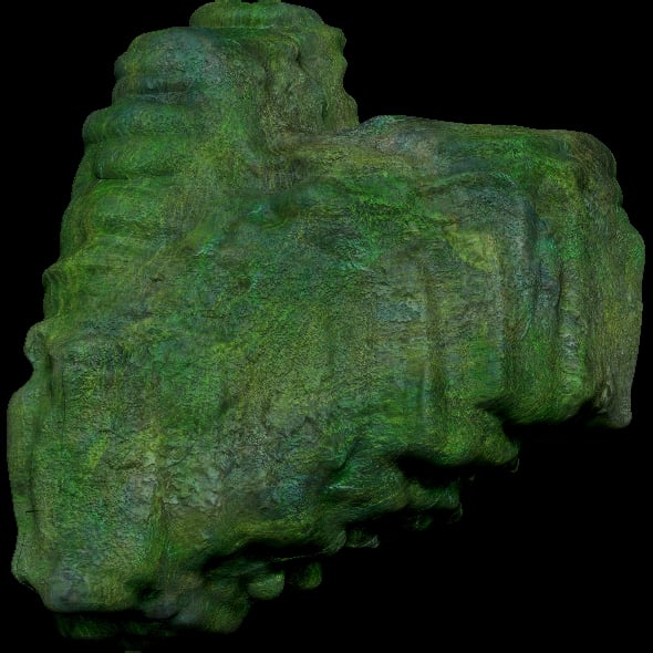 Rock Moss V1_01 - 3DOcean Item for Sale