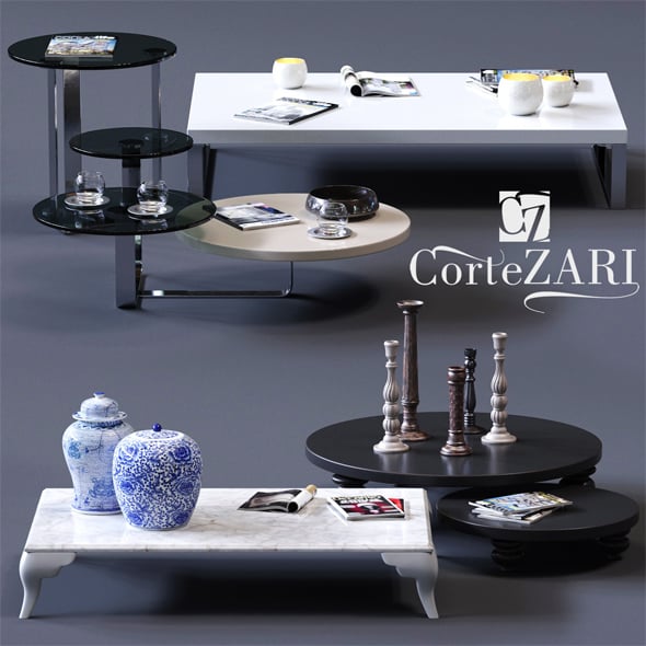 coffe table - 3DOcean Item for Sale