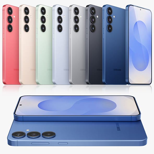 Samsung Galaxy S25 Plus All colors - 3DOcean Item for Sale