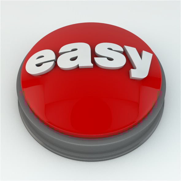 Easy Button - 3DOcean Item for Sale