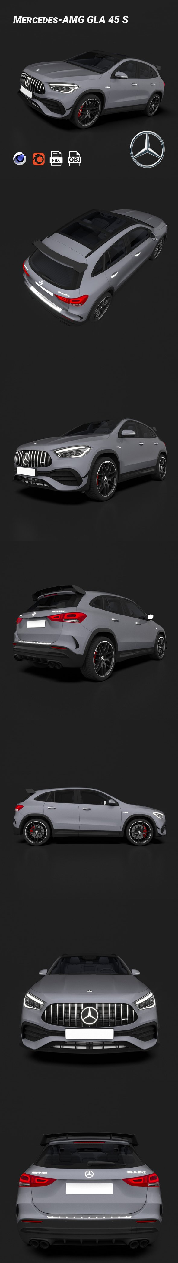 Mercedes-Benz GLA 45 S AMG - 3DOcean Item for Sale