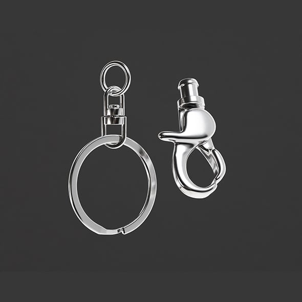 Keychain 02 - 3DOcean Item for Sale