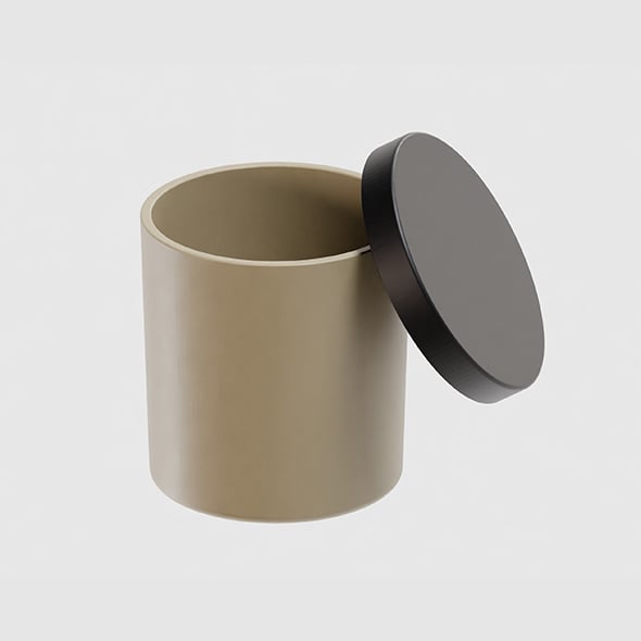 Candle jar - 3DOcean Item for Sale