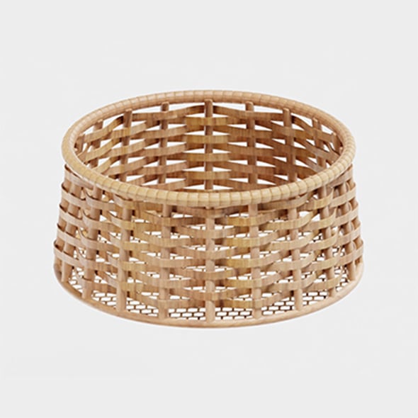 Wicker Basket - 3DOcean Item for Sale