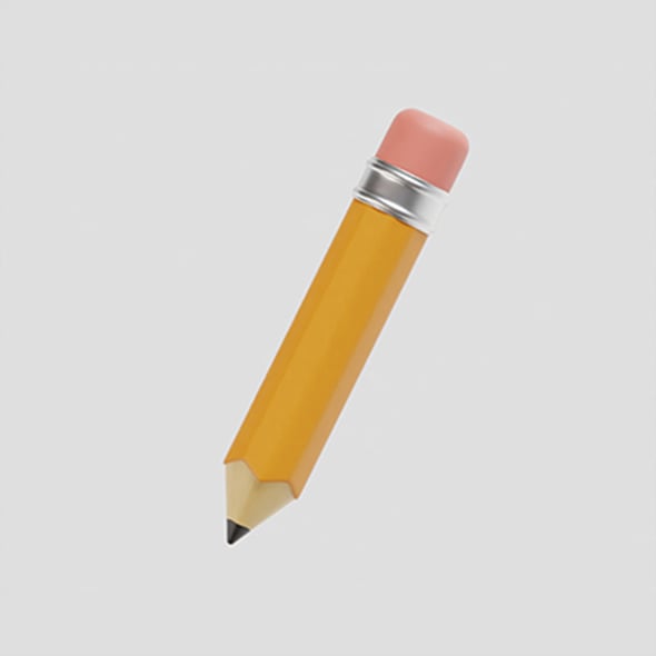 Pencil - 3DOcean Item for Sale