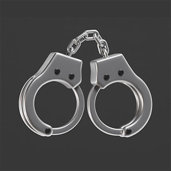Handcuffs - 3DOcean Item for Sale