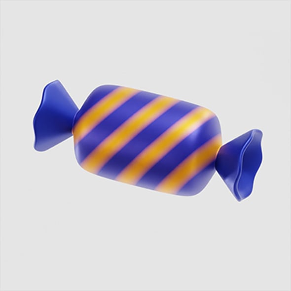 wrapped candy - 3DOcean Item for Sale