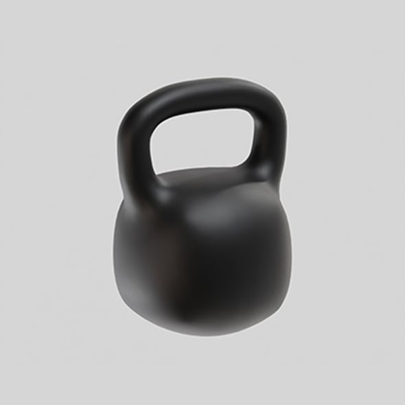 Kettlebell - 3DOcean Item for Sale