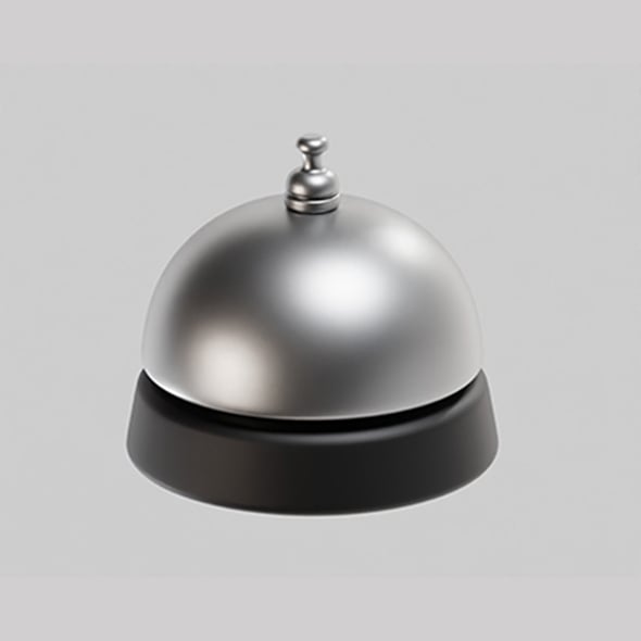 Service Bell - 3DOcean Item for Sale