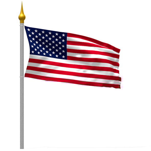 Waving Flag Cloth and Wind Simulation, 6 Flags inc - 3DOcean Item for Sale