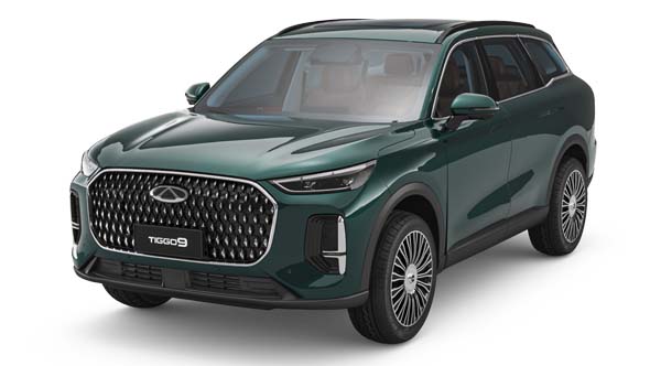 2025 Chery Tiggo 9 with Interior - 3DOcean Item for Sale