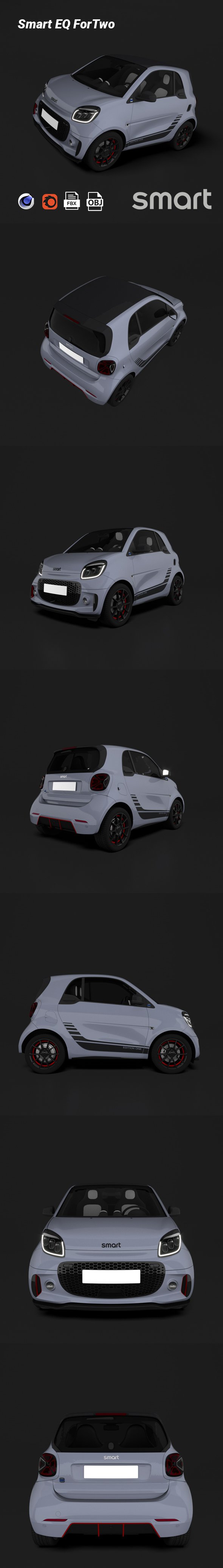 Smart EQ ForTwo - 3DOcean Item for Sale