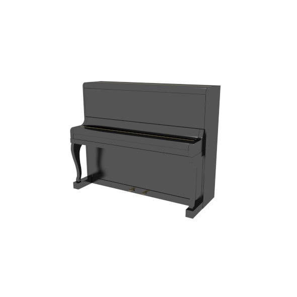 Piano (Closed) - 3DOcean Item for Sale