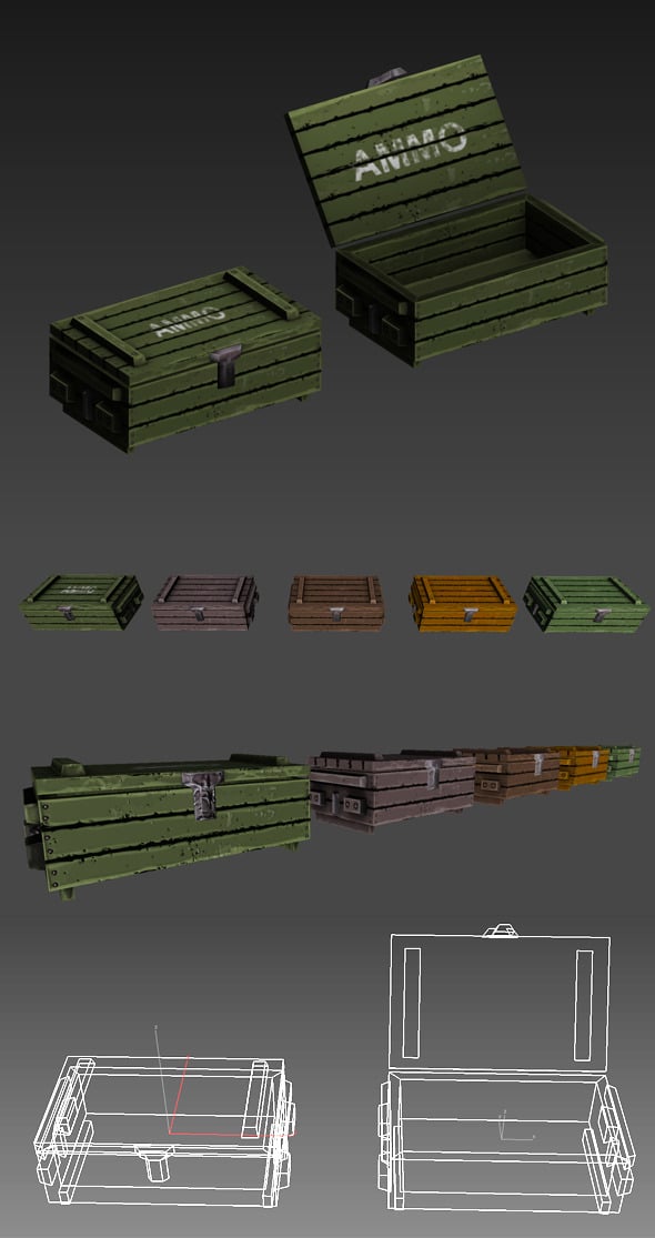 Ammo Box - 3DOcean Item for Sale