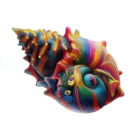 Conch shell v9 - 3DOcean Item for Sale