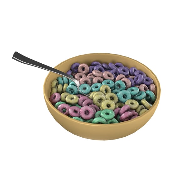 Cereal bowl - 3DOcean Item for Sale