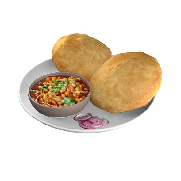 Chole bhature - 3DOcean Item for Sale