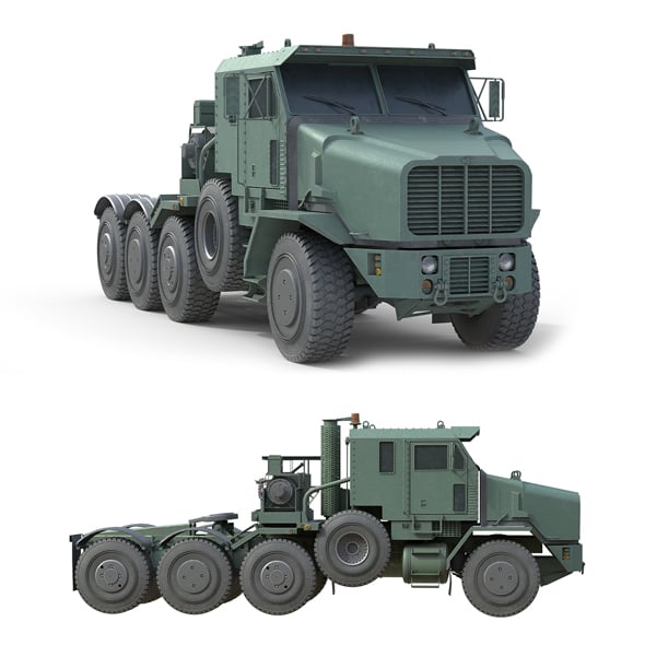 Oshkosh HET A1 Military Truck - 3DOcean Item for Sale