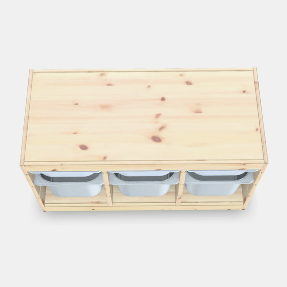 TROFAST Storage combination with boxes 16 - 3DOcean Item for Sale