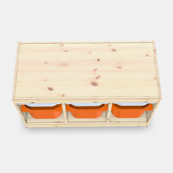 TROFAST Storage combination with boxes 17 - 3DOcean Item for Sale