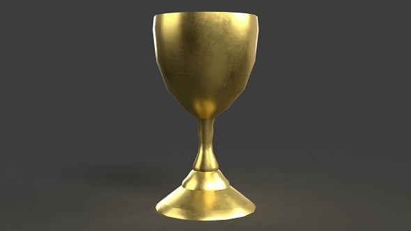 Golden Goblet - 3DOcean Item for Sale